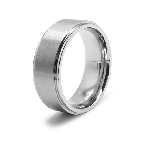 Bague en acier - 8mm