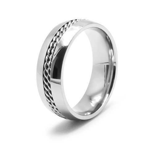 Bague en acier - 7mm