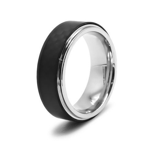 Bague en acier - fibre de carbone