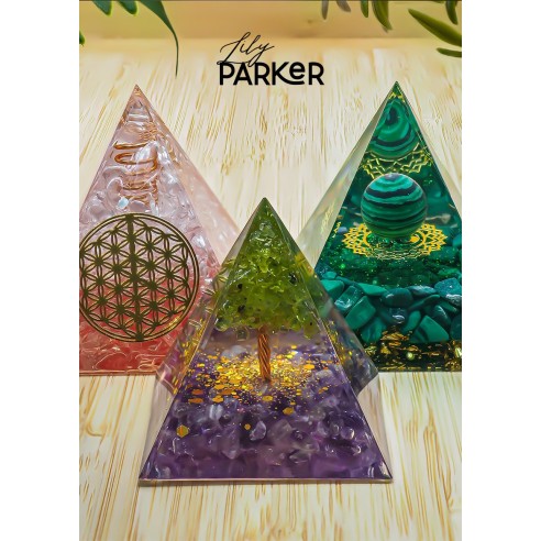 KIT LILY PARKER - Pyramides Orgonite